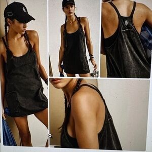 Free People Hot Shot Mini Dress with Pockets NWOT